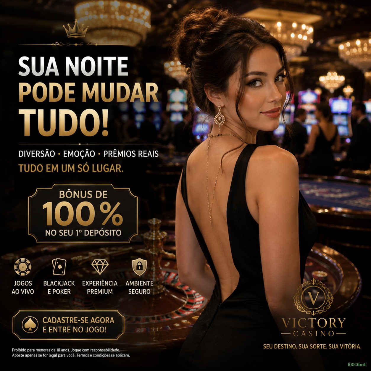 Slots online da 6883bet com jackpots progressivos